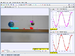 Tracker Modeling in 2 Pendulum swinging in out of phase
