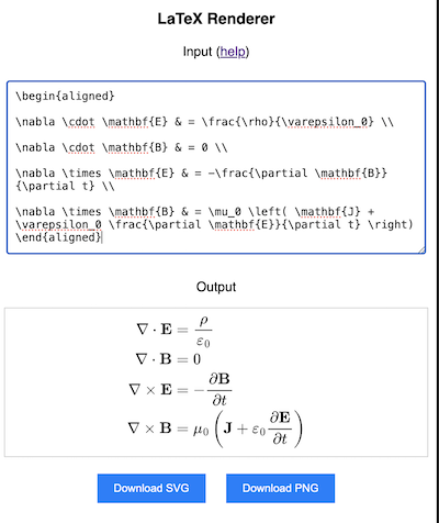 LaTeX Renderer
