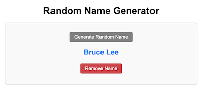 Random Name Generator Screenshot