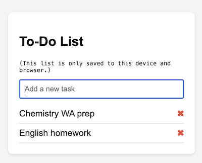 To-Do List